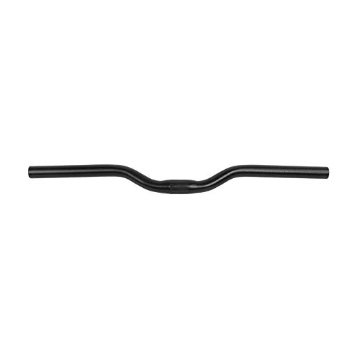 Manubri per Mountain Bike : Yosoo Health Gear Manubrio in Lega di Alluminio per Manubrio per Bicicletta, Manubrio MTB per Mountain Bike Lunghezza 520 mm, Adatto per steli da 25, 4 mm(Nero)