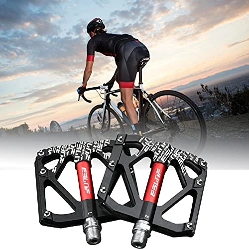 Pedali per mountain bike : Cirdora Pedali antiscivolo per mountain bike, in alluminio, antiscivolo e durevole