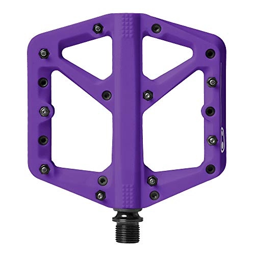 Pedali per mountain bike : CRANKBROTHERS Stamp-1, Pedali Unisex-Adulto, Viola, L