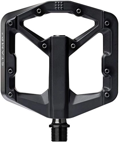 Pedali per mountain bike : CRANKBROTHERS Stamp 2, Pedale Bici Unisex-Adulto, Nero, S