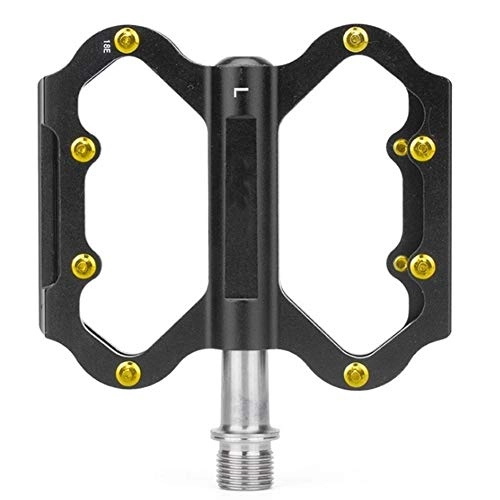 Pedali per mountain bike : Edmend Pedal Bike Pedali Mountain Road Piattaforma Ciclismo Pedale Bicicletta Pedali per MTB (Color : Black)