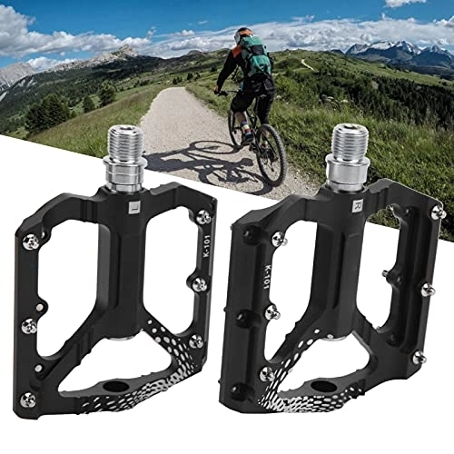 Pedali per mountain bike : Eosnow Pedale per Bicicletta in Lega di Alluminio, Pedale per Bicicletta con Buone Prestazioni di Cuscinetto in Lega di Alluminio più lubrificante Resistente all'Usura per Mountain Bike da Strada