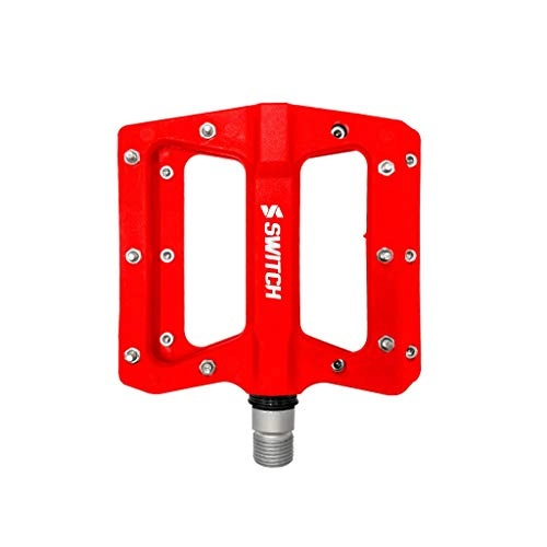 Pedali per mountain bike : GIST Switch Pedali MTB Enduro Switch Jump Rosso