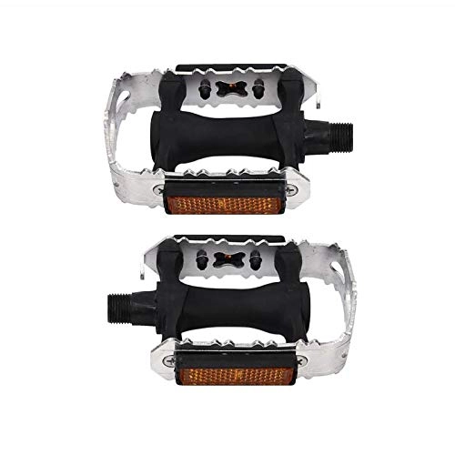 Pedali per mountain bike : HUANGDANSEN Bicycle Pedal1 Pair of Non-Slip Bicycle Pedal Road Mountain Bike Parts Bicycle Bicycle Pedal Bearing Foldable Accessories