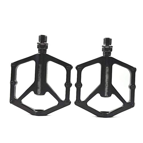 Pedali per mountain bike : kaige Mountain Bike casa Pedale Sport e Tempo Libero Palin Cuscinetto Antiscivolo Accessori for Biciclette WKY (Color : Matteblack)