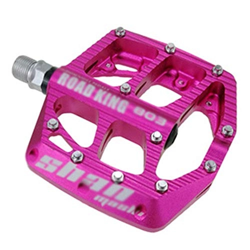 Pedali per mountain bike : kaige Mountain Bike Downhill Pedale, Confortevole ed Ampio Pedale Esterna Universale WKY (Color : 803pink)