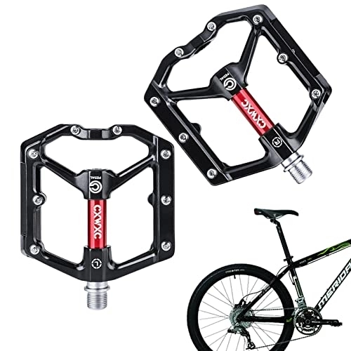 Pedali per mountain bike : lencyotool 5 PCS Pedali per Biciclette | Pedali per Bicicletta Antiscivolo con Cuscinetto sigillato - Sostituzione dei Pedali per Bici da Ciclismo 9 / 16 Pollici, Pedali per Mountain Bike Si Adattano