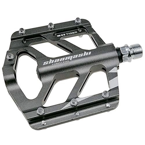 Pedali per mountain bike : Lwlei Pedali Antiscivolo for Mountain Bike, Cuscinetti A Tenuta Stagna 9 / 16 Pollici Lavorati A CNC Colorati Regalo Perfetto (Colore : Grey)