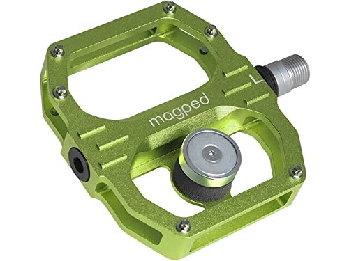 Pedali per mountain bike : MagPed Sport 2 Magnetic Pedals Green 150N (2021)