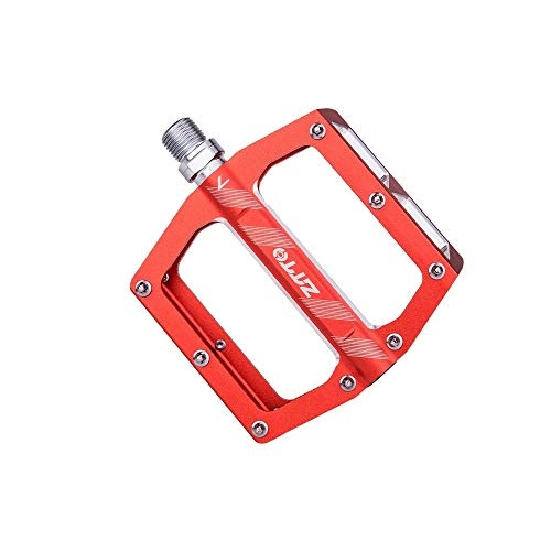 Pedali per mountain bike : MEROURII Pedali per Bici, Pedali per Cuscinetti per Biciclette in Alluminio Antiscivolo con Viti Standard da 9 / 16 Pollici Adatto per BMX MTB Mountain Road Bike Bicicletta Pieghevole