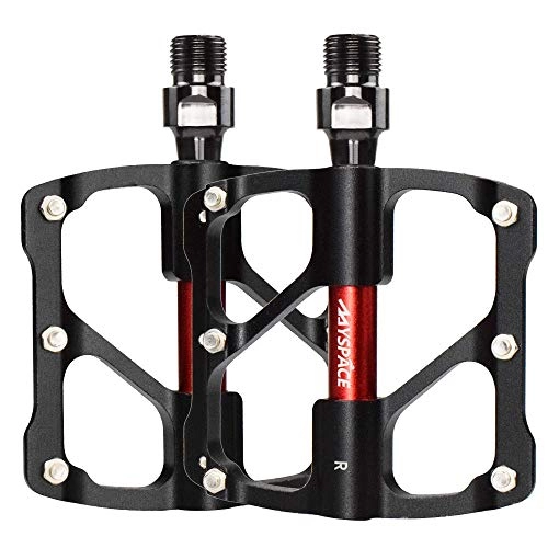 Pedali per mountain bike : MingChao Pedali Bici MTB / BMX, Pedali Bicicletta Flat Lega di Alluminio Pedale Bicicletta ，Adatto a Molti Tipi di Biciclette