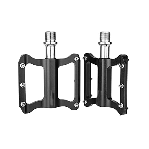 Pedali per mountain bike : MPGIO Pedale Anti-Scivolo per Mountain Bike Pedale per Bicicletta Pieghevole per Strada di Montagna Pedale per Pedale Ultraleggero in Lega di Alluminio Pedale per Bicicletta(Color:Black)