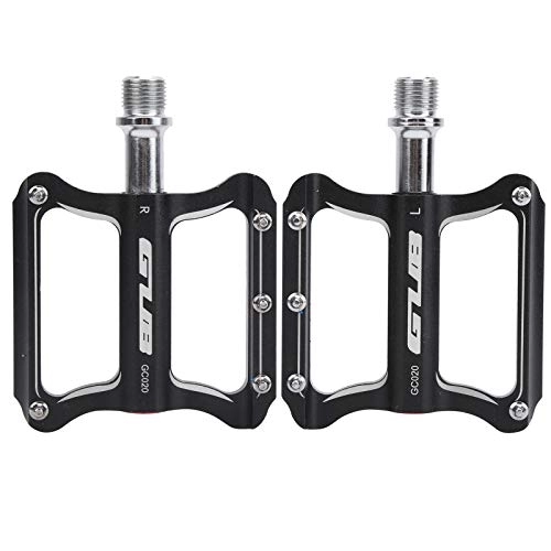 Pedali per mountain bike : MuMa Pedale Bici, Pedali con Cuscinetti GC020 ‑ DU, Pedale Poggiapiedi in Lega di Alluminio per Mountain Bike Pieghevole