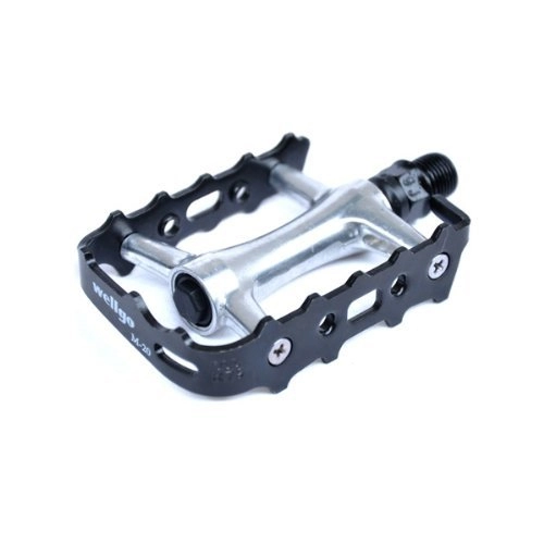 Pedali per mountain bike : New Wellgo M-20 Aluminum Bicycle Cycling Bike Pedals For Mountain And Road by Pellor by Wellgo