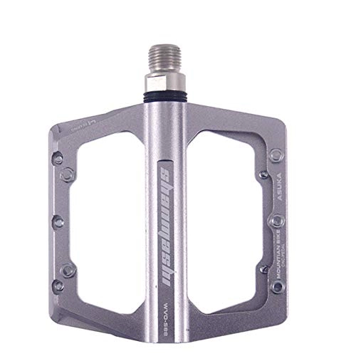 Pedali per mountain bike : Pedale della bicicletta Mountain Bike Pedale Mountain Bike Pedali 1 paio lega di alluminio antiscivolo, resistente, superficie Bike Pedali for la bici Strada 4 colori (SMS-S88) Bicicletta Mountain Roa