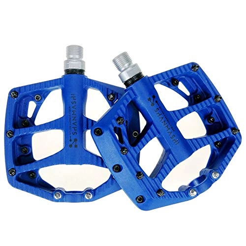 Pedali per mountain bike : Pedali Bici Mtb Pedali Per Mtb Accessori per il ciclismo Pedali Bmx Accessori per il ciclo Accessori per mountain bike Pedali piatti Accessori bici blue, free size