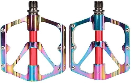 Pedali per mountain bike : Pedali Bici, Pedali Mountain Bike, Pedali Bici, Pedali Mountain Bike Pedali Cuscinetti Sigillati Bicicletta Alluminio Leggero for Strada Mountain BMX MTB Bike 9 / 16