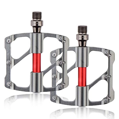 Pedali per mountain bike : Pedali Bicicletta Ultraleggeri Pedali MTB Alluminio Anti-Slittamento Bici Pedali 9 / 16" di Alluminio Ultra Sealed Cuscinetto per Strada Montagna Bicicletta BMX Biciclette