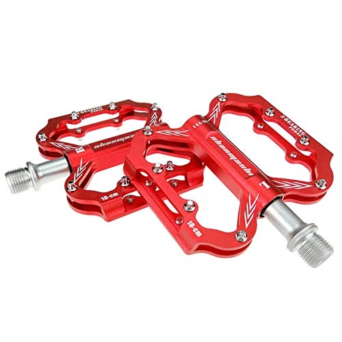 Pedali per mountain bike : Pedali Flat Mtb Pedali Mtb Flat Pedali per biciclette Pedali bici da strada Accessori per il ciclo Pedale bici Pedali Bmx Accessori per il ciclismo red, free size