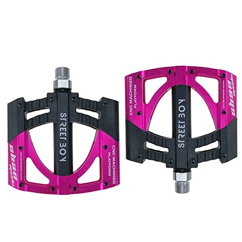 Pedali per mountain bike : Pedali Mountain Bike, Pedali Mountain Bike 3 Cuscinetti Pedali Bici Palin Pink