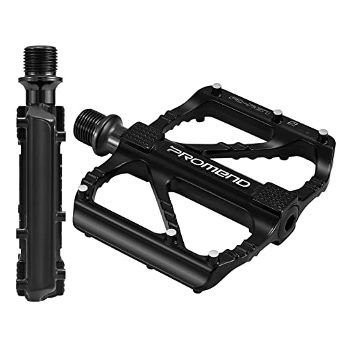 Pedali per mountain bike : Pedali per bicicletta 9 / 16inch, Pedali per bicicletta in lega di alluminio con 3 cuscinetti sigillati, Pedali antiscivolo, ampia piattaforma, Accessori Bici per mountain bike, bici da strada, MTB, e-bike