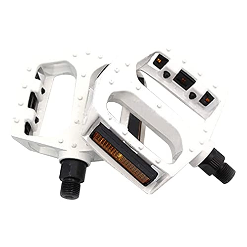 Pedali per mountain bike : Pedals, Pedali della Mountain Bike Attrezzatura da Equitazione Un Paio di Pedali della Bici da Strada Ultraleggera in Lega di Alluminio Bicycle Pedals Mountain Bike. (Color : Black)