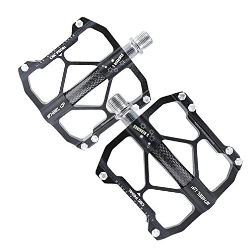 Pedali per mountain bike : SSJFK Pedali Bici, Pedale per Biciclette Cuscinetto Pelin Mountain Bike Pedale in Lega di Alluminio Accessori per Biciclette