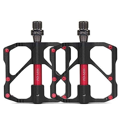 Pedali per mountain bike : Sunydog Promuovere Pedale MTB Mountain Bike Pedale Bici da Strada Antiscivolo in Alluminio Ultraleggero a 3 Cuscinetti a Sfere Pedali economici