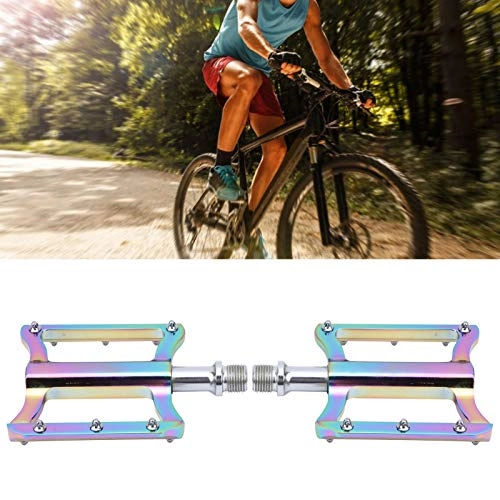 Pedali per mountain bike : Tenpac Pedale per Mountain Bike, Pedale per Bici, Nero per Mountain Bike da Strada(Bright Color)
