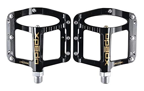 Pedali per mountain bike : Wellgo XPEDO XMX24MC - Pedali in lega di magnesio per mountain bike, BMX, Nero