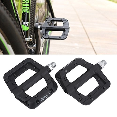 Pedali per mountain bike : wosume 2 Pezzi / Set Pedale della Bicicletta, Bicicletta Esterna sigillato Cuscinetto Pedale Mountain Bike Ciclismo Piattaforma Parte(Nero)