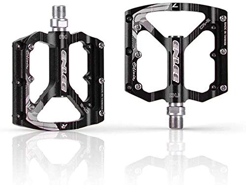 Pedali per mountain bike : WSGYX Bike Pedal Mountain Bicycle Ultralight Ultra Axle Sigillato Pedali con Cuscinetti (Color : Black)