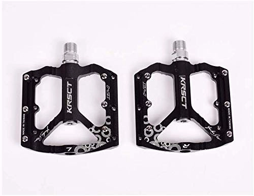 Pedali per mountain bike : YZ Pedale bici, Pedali bici, Pedali mountain bike Pedali con cuscinetti a sfera Accessori bici Adatto per Mountain bike Veicoli stradali Pieghevoli ecc, Nero