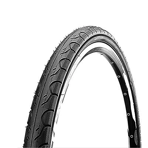 Pneumatici per Mountain Bike : FeelMeet Pneumatici per Mountain Bike K193 Antiscivolo in Gomma Bicicletta per Biciclette Solido Accessori Ciclistico 26x1.25 Pollici Nero