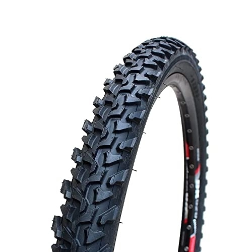 Pneumatici per Mountain Bike : FFLSDR Pneumatici da Mountain Bike 26 * 1.95 26 * 2.1 Pneumatici addensati (Color : Black, Size : B)