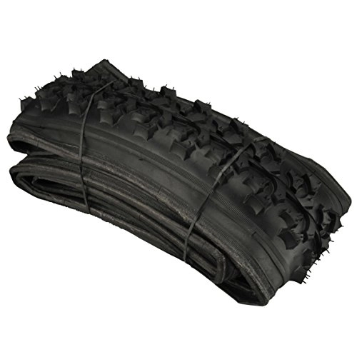 Pneumatici per Mountain Bike : FISCHER Faltreifen 26" MTB, Pneumatici Pieghevoli. Unisex-Adulto, Nero, 67 cm