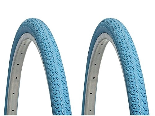 Pneumatici per Mountain Bike : ONOGAL 2 x Copertone ruota Deli Tire Colore Blu 26" 26 x 1.3 / 8 Bicicletta MTB Urbana 6153az