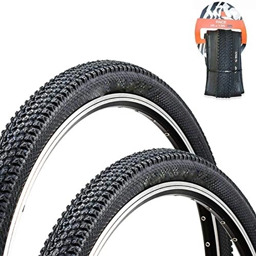 Pneumatici per Mountain Bike : SUSHOP 26X1.95, 26X2.1, 27.5X1.95, 27.5X2.1 Pollici Pieghevole Pneumatici Copertone per MTB Montagna Ibrida Bici Bicicletta (Confezione da 2), 26x1.95