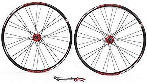 Ruote per Mountain Bike : Accessori per la vita Ruote per bici Pneumatici Raggi Cerchio 29In Set di ruote per bicicletta Ruote per mountain bike ibride Doppia parete Cerchio MTB Freno a disco Fibra di carbonio ultraleggera