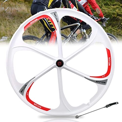 Ruote per Mountain Bike : Bicicletta MTB 26 Lega di Magnesio Set di Ruote Freno A Disco Rilascio Rapido 7 / 8 / 9 / 10 velocità Ruota Anteriore Posteriore 5 / 6 Raggi Cerchio per Mountain Bike