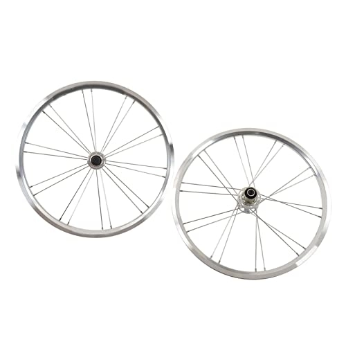 Ruote per Mountain Bike : Changor Set di ruote per mountain bike da 50, 8 cm, in lega di alluminio, con sgancio rapido, per una guida stabile