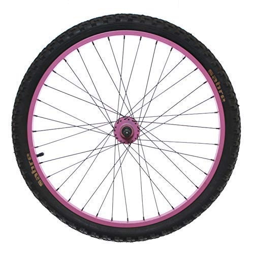 Ruote per Mountain Bike : FireCloud Cycles Sabre Posteriore Rosa 24" Mountain Bike Ruota - 5 6 7 Marce (Cerchio) Include Copertone