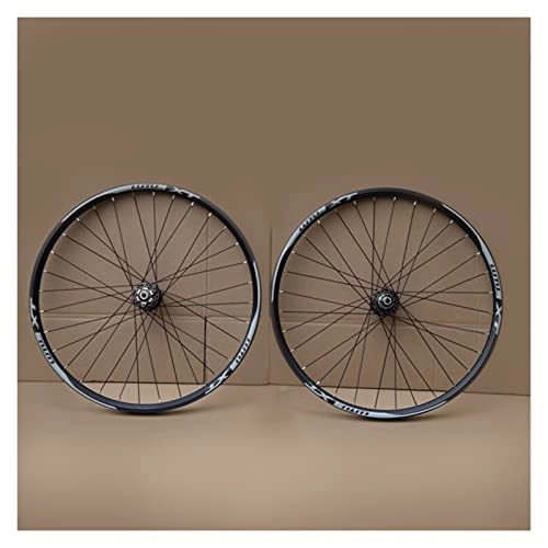 Ruote per Mountain Bike : GUANMI Set di Ruote Super buona MTB Mountain Bike 26 27.5 29er 32H Disco Freno 11 velocità 4 Cuscinetti Wheels Bike Parte Bike (Color : all Black- 29)