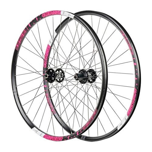 Ruote per Mountain Bike : LLLKKK 26 "MTB Bike WheelSet, Doppia Parete In Lega di Alluminio Freno A Disco A Sgancio Rapido Ibrido / Mountain Cuscinetti Hub 8 / 9 / 10 / 11 Velocità Ruota Della Bici