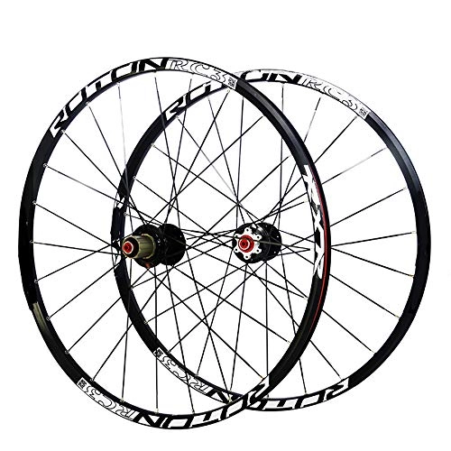 Ruote per Mountain Bike : LOYFUN Durevole Mountain Bike Ruota, Ruote for Bici da Mountain Bike MTB da 26 Pollici Ultra Leggere in Fibra di Carbonio