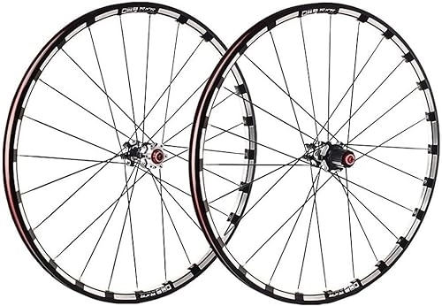 Ruote per Mountain Bike : Mountain Bike Wheelset 26 / 27.5 / 29" Quick Release Rims Disc Brake Front 2 Rear 4 Perrin Black (Color : Black, Size : 26inch)