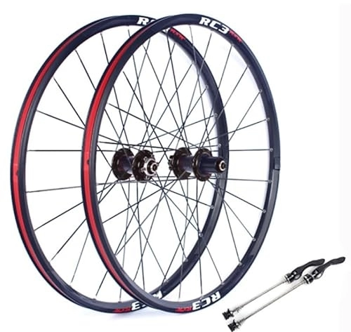 Ruote per Mountain Bike : Mountain Bike Wheelset 5 Perrin Carbon Fibre Hubs Quick Release Disc Brake Wheelset 26