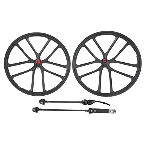 Ruote per Mountain Bike : NITRIP Set di Ruote per Freni a Disco per Bici da 16, 5 Pollici Set di Ruote per Scatola di integrazione Industry Mountain Bike per Bici da Fabbrica