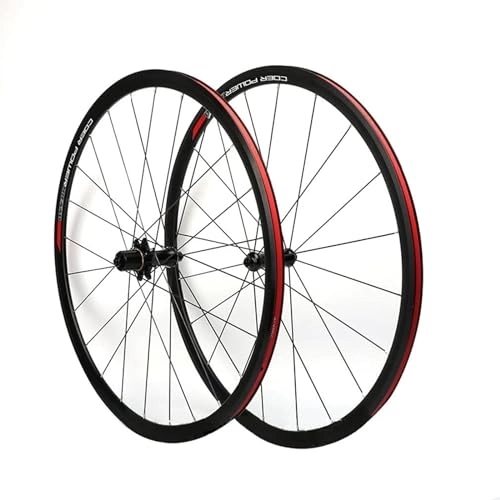 Ruote per Mountain Bike : Ruote Mountain Bike Set di ruote Cerchio for bicicletta V Freno Ruote MTB Bullone su mozzo con albero solido (Colore: nero