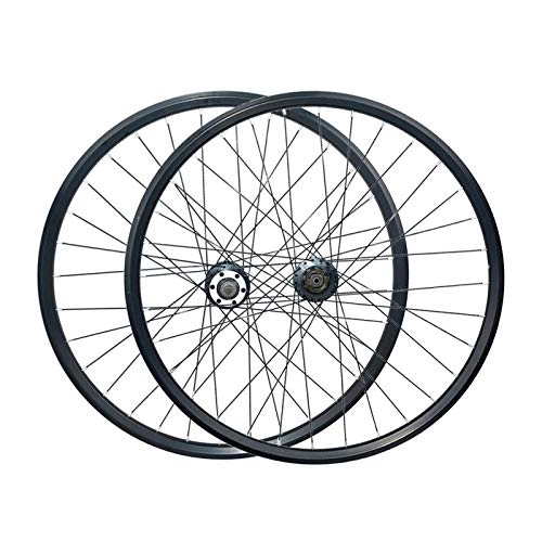 Ruote per Mountain Bike : VPPV Ruote per Bicicletta da Montagna 26 Pollici, Lega Alluminio Cerchi MTB Cuscinetti Sigillati Hub di Ciclismo per 10 velocità (Size : 27.5 inch)